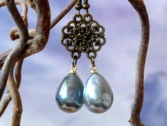 Pletená čepice - barvy podzimu