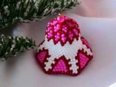 Pletená čepice - barvy podzimu