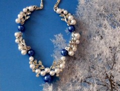 Pletená čepice - barvy podzimu