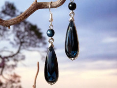 Pletená čepice - barvy podzimu