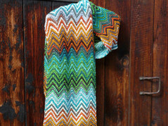 Pletená čepice - barvy podzimu