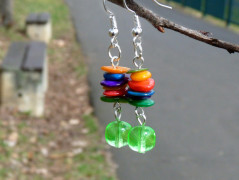 Pletená čepice - barvy podzimu