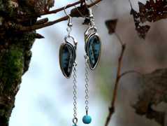 Pletená čepice - barvy podzimu