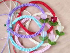 Pletená čepice - barvy podzimu