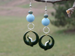 Pletená čepice - barvy podzimu