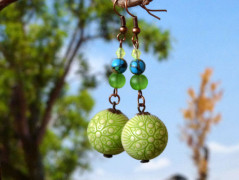 Pletená čepice - barvy podzimu