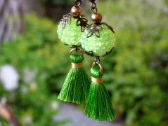 Pletená čepice - barvy podzimu