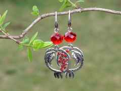 Pletená čepice - barvy podzimu