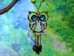 Pletená čepice - barvy podzimu