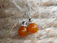 Pletená čepice - barvy podzimu