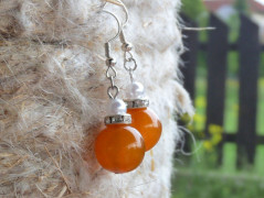 Pletená čepice - barvy podzimu