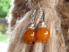 Pletená čepice - barvy podzimu