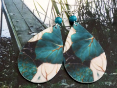 Pletená čepice - barvy podzimu