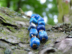 Pletená čepice - barvy podzimu