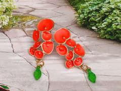 Pletená čepice - barvy podzimu