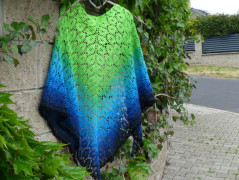 Pletená čepice - barvy podzimu