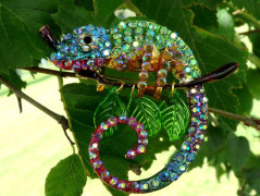 Pletená čepice - barvy podzimu