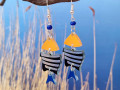 Náušnice - veselé rybky