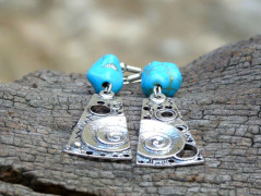 Pletená čepice - barvy podzimu