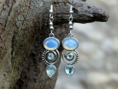 Pletená čepice - barvy podzimu