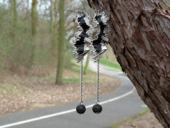 Pletená čepice - barvy podzimu