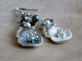 Náušnice - zimní fantazie