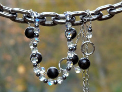 Pletená čepice - barvy podzimu