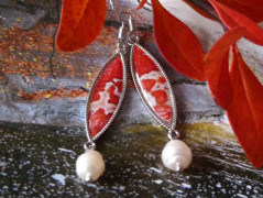 Pletená čepice - barvy podzimu