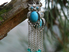 Pletená čepice - barvy podzimu