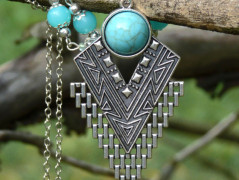 Náušnice - nebeské terče