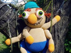 Návod na háčkovaného kluka