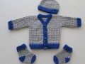 Čepička + svetřík + ponožky