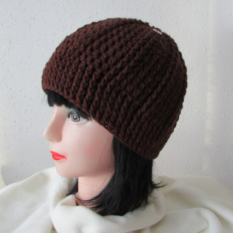 Čepice unisex čepice ženy hnědá čokoládová unisex hřejivá muži světle zelená tmavě hnědá teens zimní teplá 