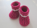Háčkované botičky (9 cm)
