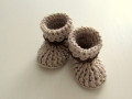 Háčkované botičky (9 cm)