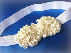 Nebesky modra rouška riflová.