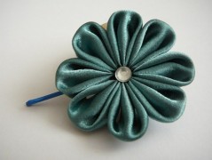 Nebesky modra rouška riflová.