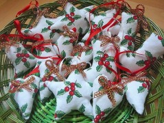 Nebesky modra rouška riflová.