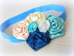 Nebesky modra rouška riflová.