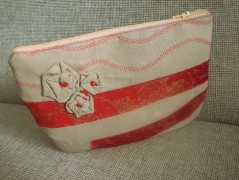 Nebesky modra rouška riflová.