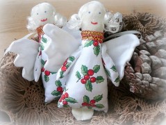 Nebesky modra rouška riflová.