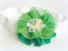 Nebesky modra rouška riflová.