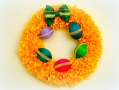 Nebesky modra rouška riflová.