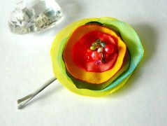 Nebesky modra rouška riflová.