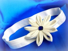 Nebesky modra rouška riflová.