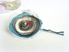 Nebesky modra rouška riflová.