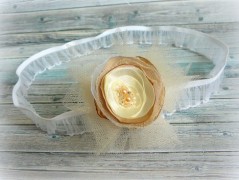 Nebesky modra rouška riflová.