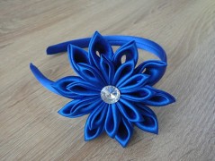 Nebesky modra rouška riflová.