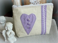 Nebesky modra rouška riflová.