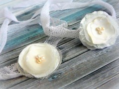 Nebesky modra rouška riflová.